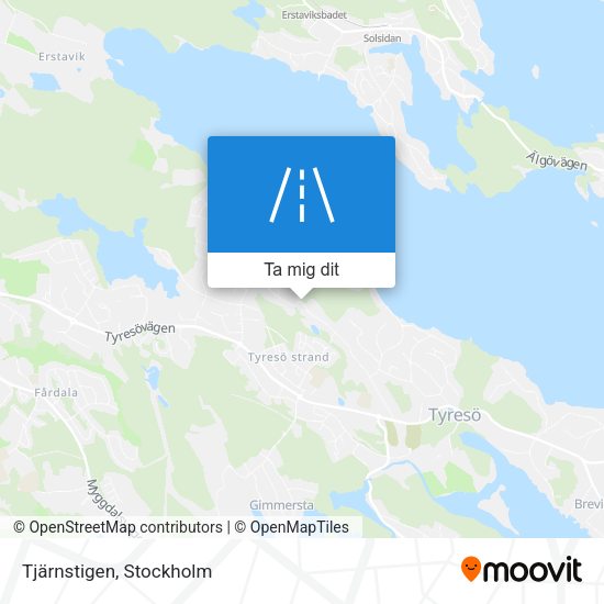 Tjärnstigen karta