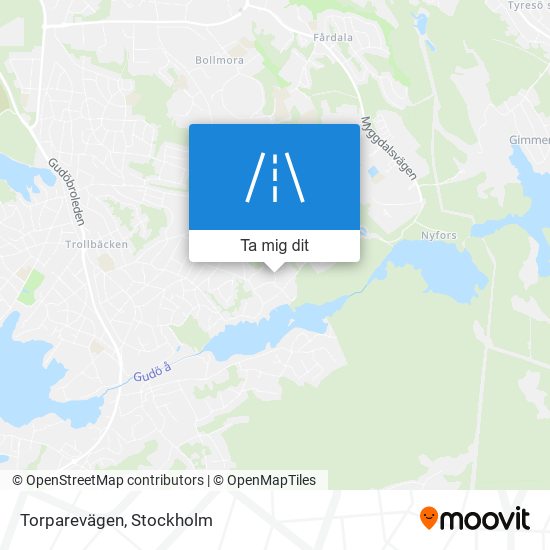 Torparevägen karta