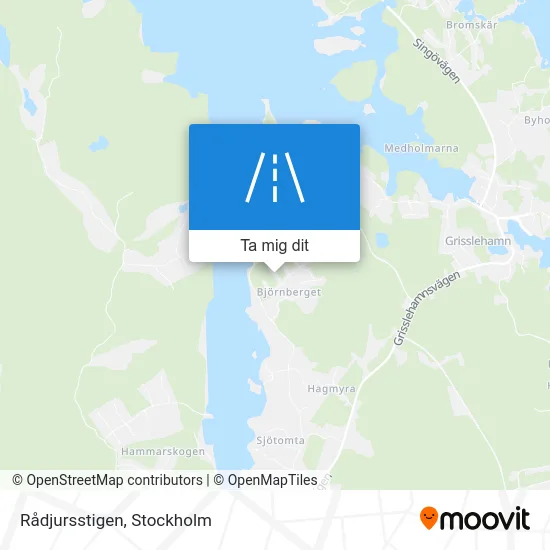 Rådjursstigen karta