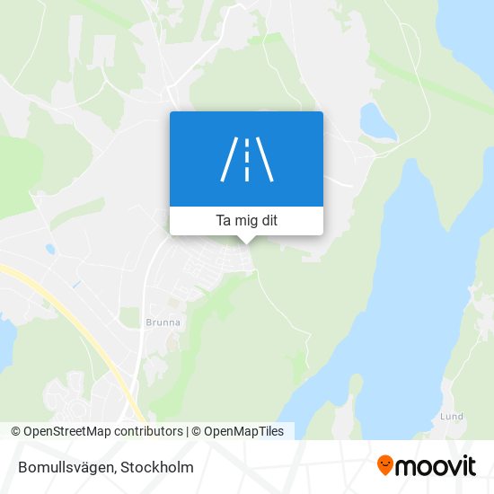 Bomullsvägen karta