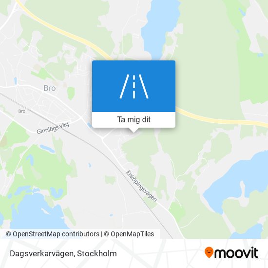 Dagsverkarvägen karta