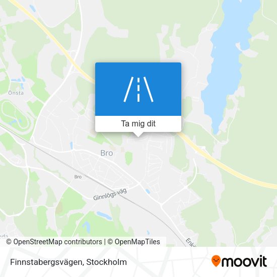 Finnstabergsvägen karta