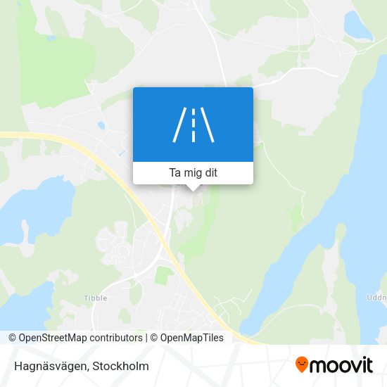 Hagnäsvägen karta