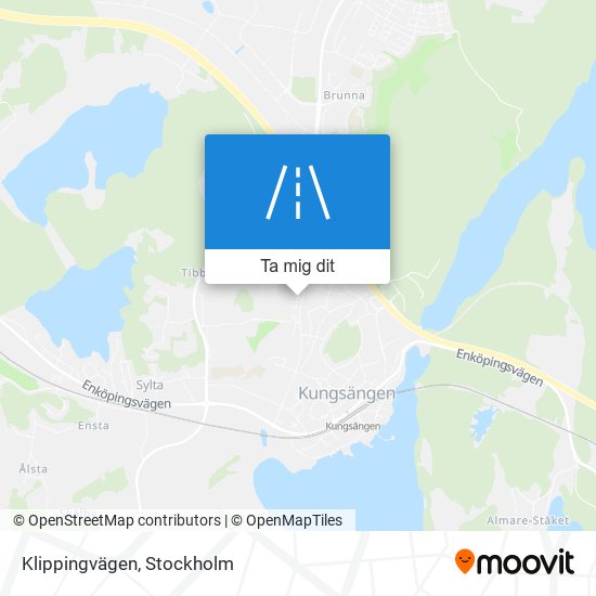 Klippingvägen karta