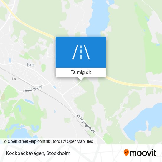 Kockbackavägen karta