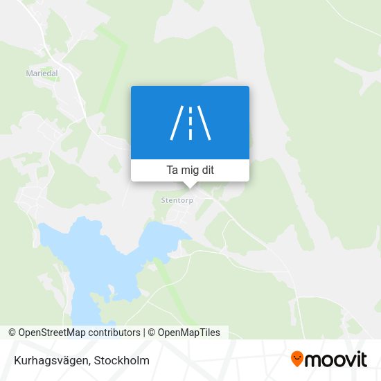 Kurhagsvägen karta
