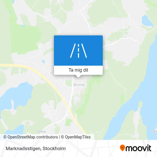 Marknadsstigen karta