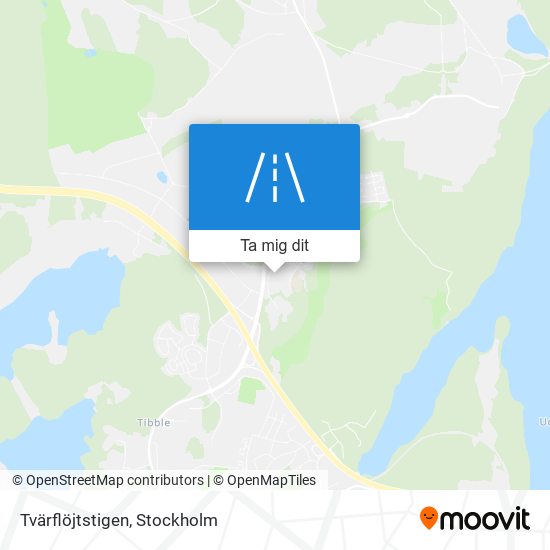 Tvärflöjtstigen karta