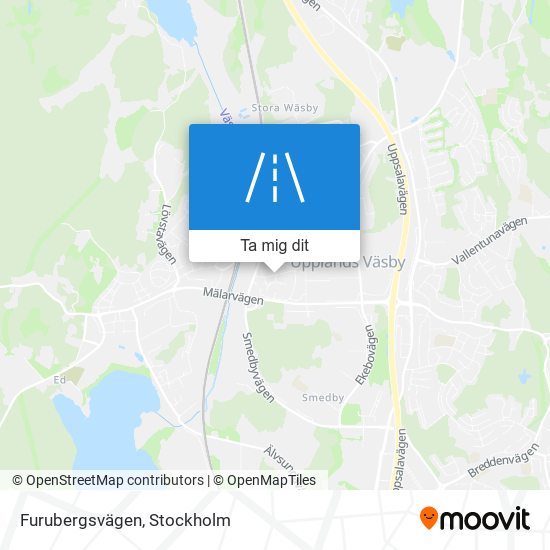 Furubergsvägen karta