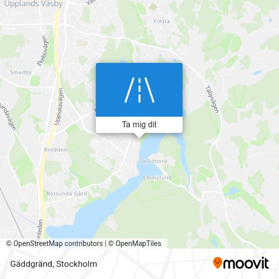 Gäddgränd karta