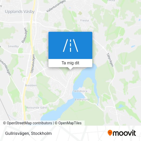 Gullrisvägen karta