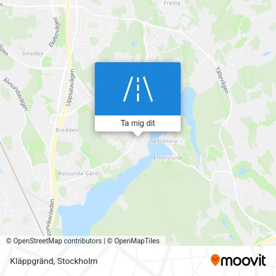 Kläppgränd karta