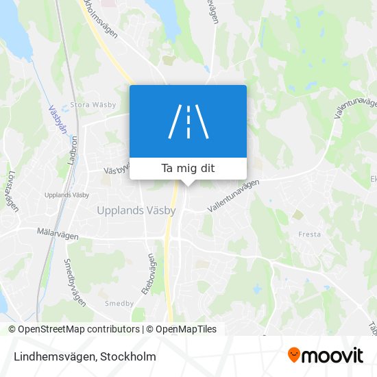 Lindhemsvägen karta