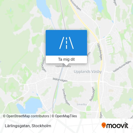 Lärlingsgatan karta