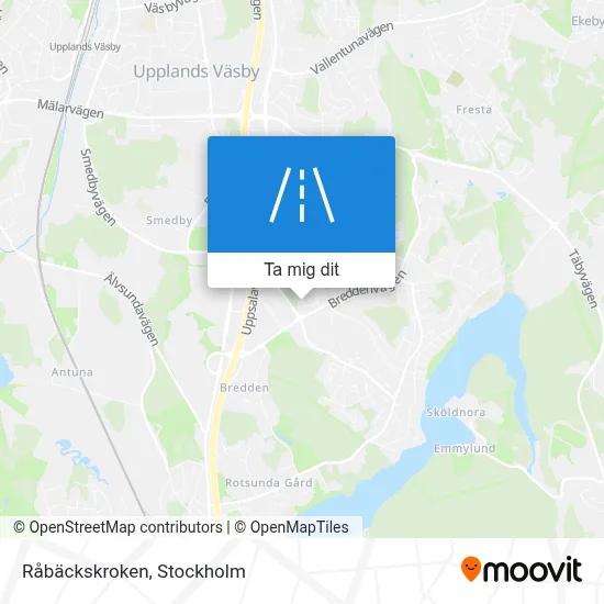 Råbäckskroken karta