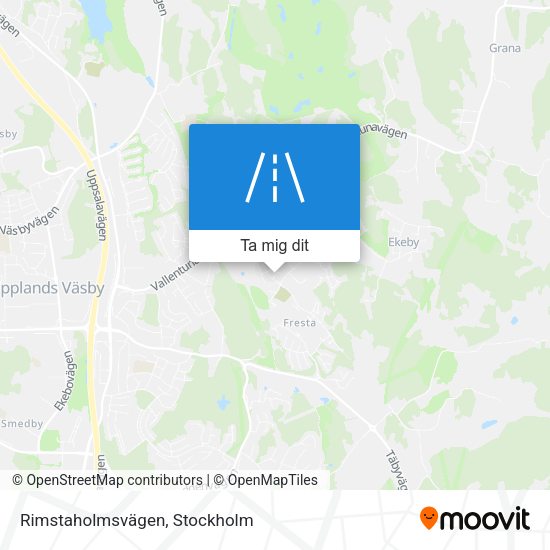 Rimstaholmsvägen karta