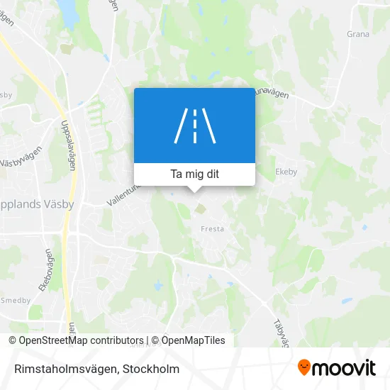 Rimstaholmsvägen karta