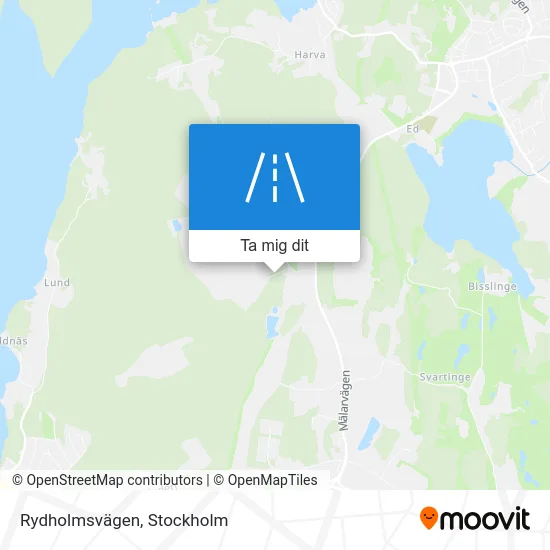 Rydholmsvägen karta