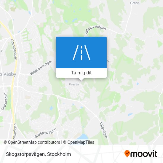 Skogstorpsvägen karta