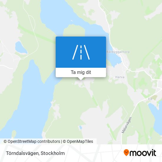 Törndalsvägen karta