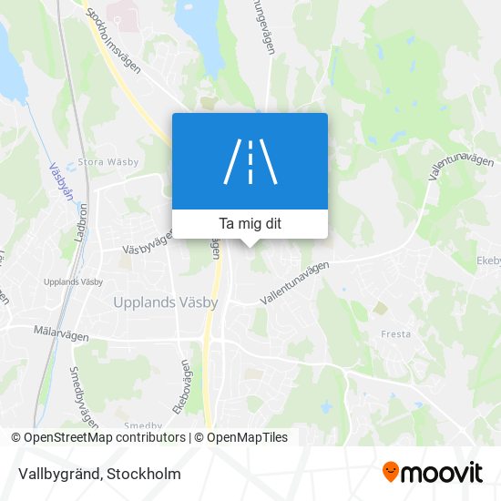 Vallbygränd karta