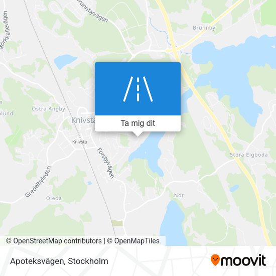 Apoteksvägen karta