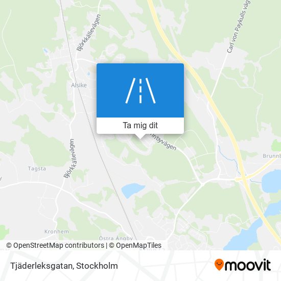 Tjäderleksgatan karta