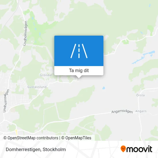Domherrestigen karta