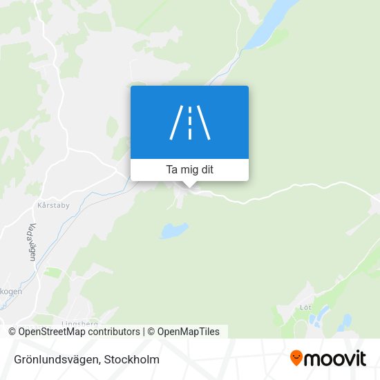 Grönlundsvägen karta