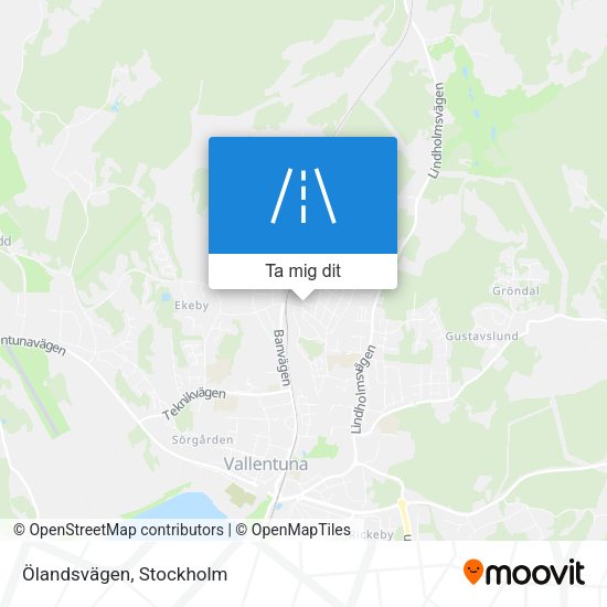 Ölandsvägen karta