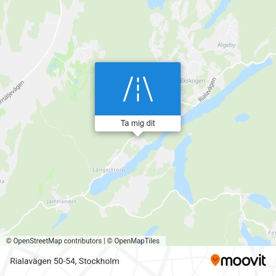 Rialavägen 50-54 karta