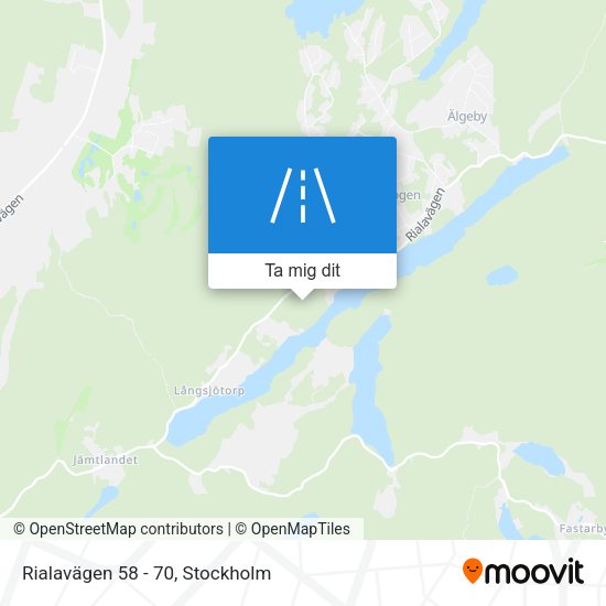 Rialavägen 58 - 70 karta