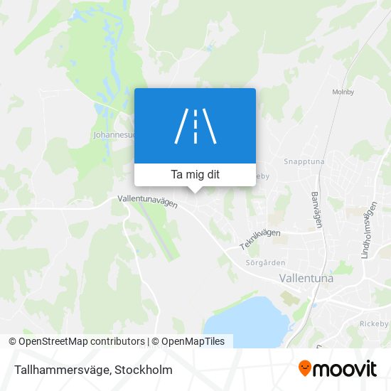 Tallhammersväge karta