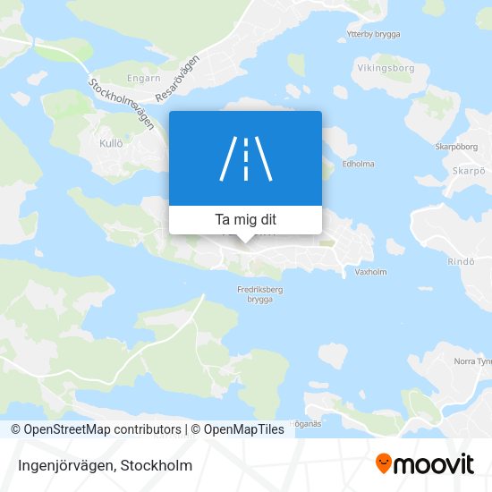 Ingenjörvägen karta