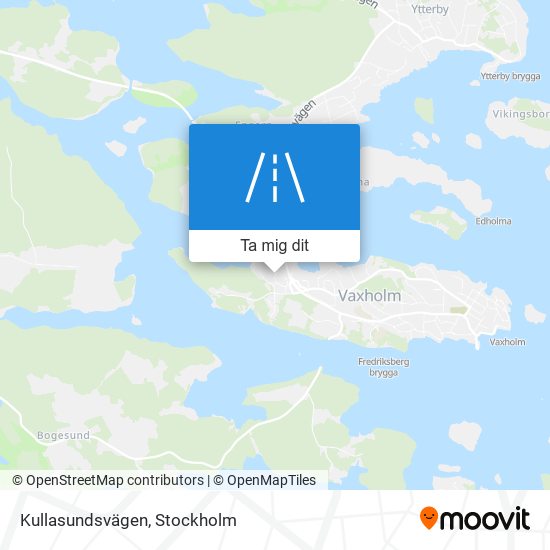 Kullasundsvägen karta