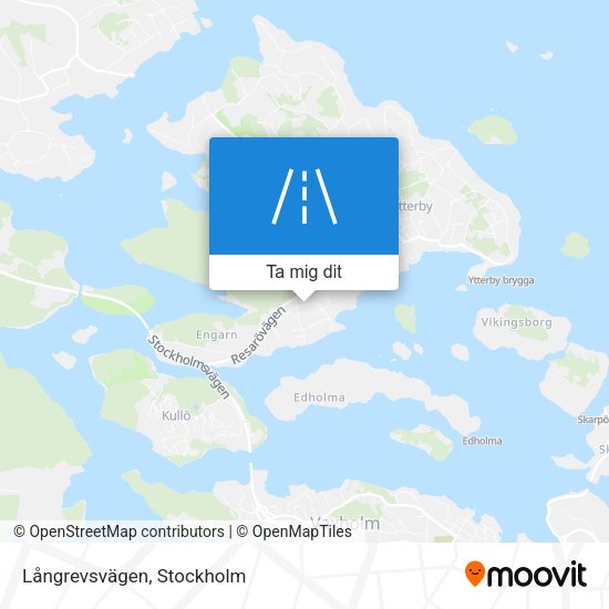Långrevsvägen karta
