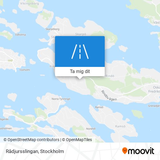 Rådjursslingan karta