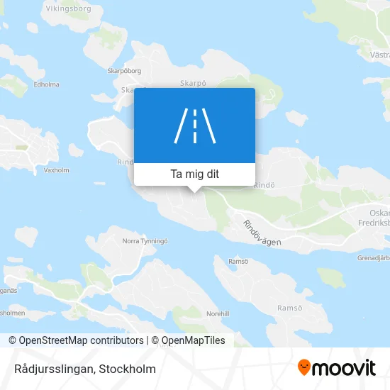 Rådjursslingan karta