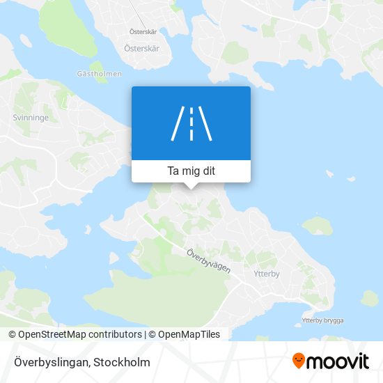 Överbyslingan karta