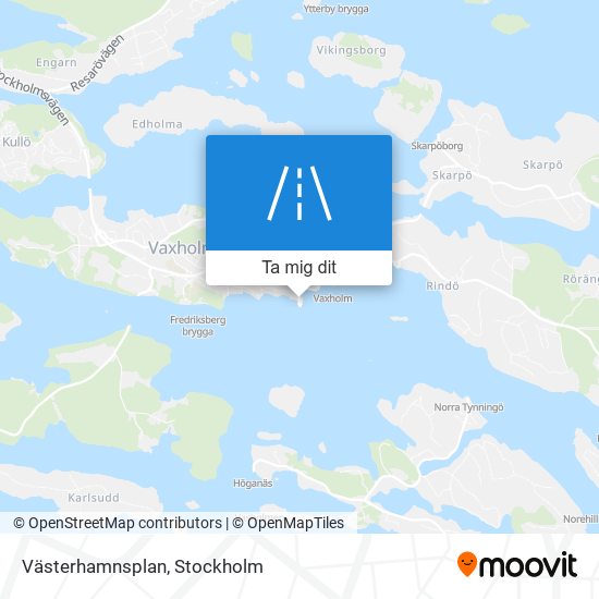 Västerhamnsplan karta