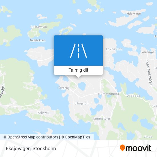 Eksjövägen karta