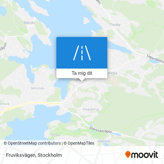 Fruviksvägen karta