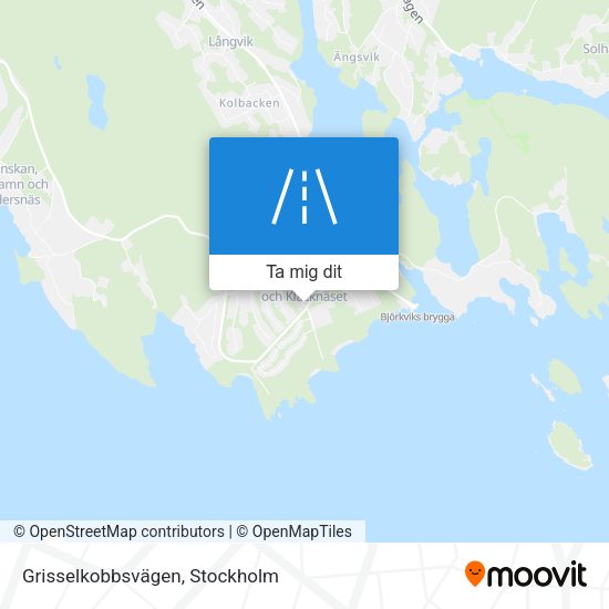 Grisselkobbsvägen karta