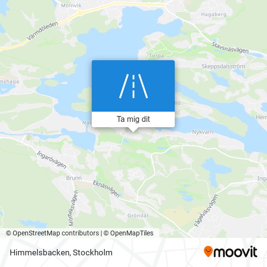 Himmelsbacken karta