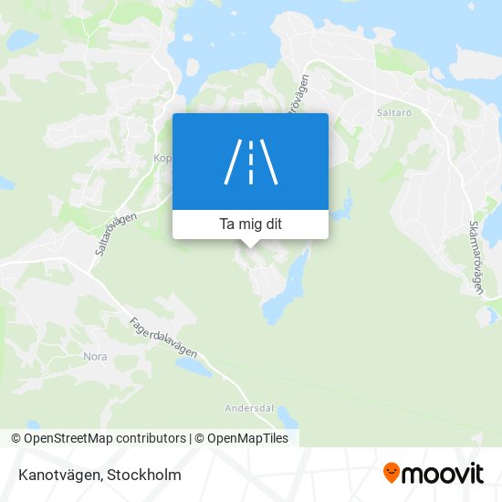 Kanotvägen karta