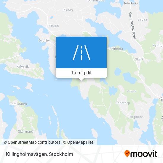 Killingholmsvägen karta