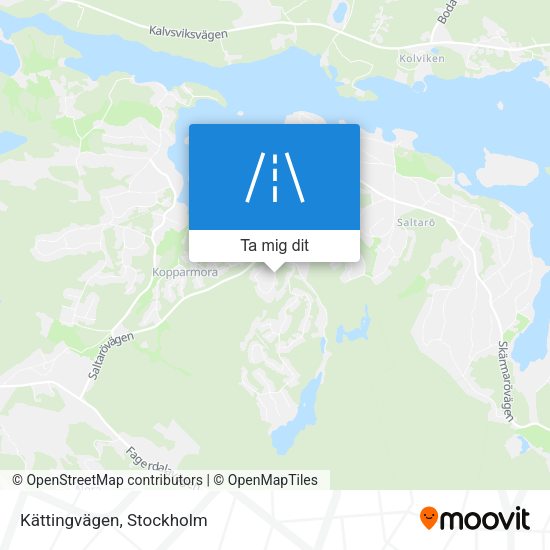 Kättingvägen karta