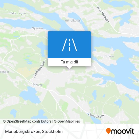 Mariebergskroken karta