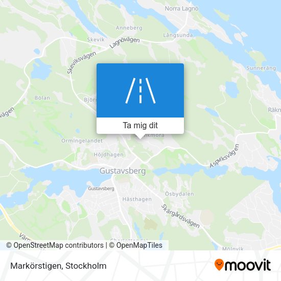 Markörstigen karta