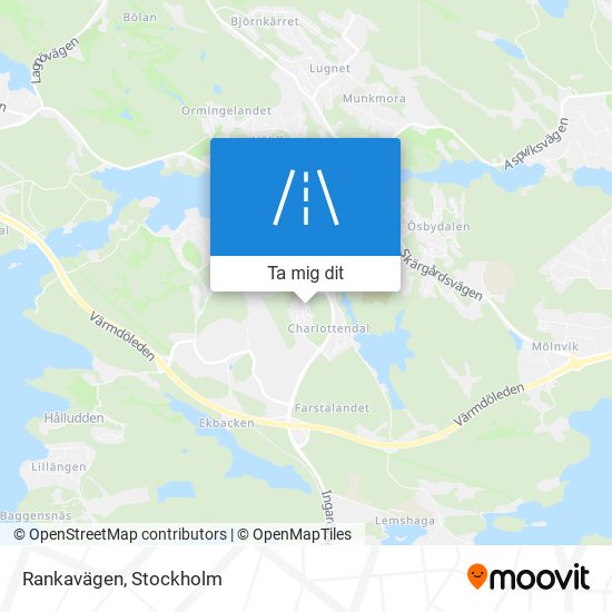 Rankavägen karta